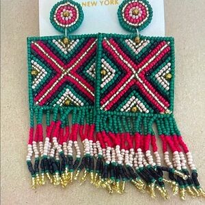 Colorful Beaded Earrings